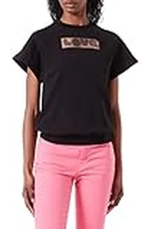 Moschino Dames Comfort Fit Short-Sleeved Sweatshirt, , 48, , 48