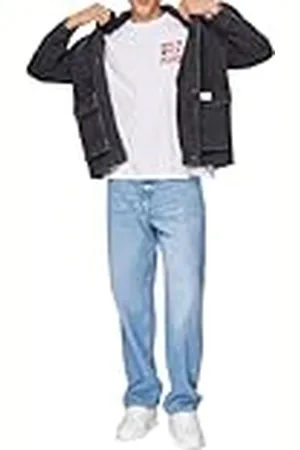 LTB Jeans Derry Jeansjack voor heren, modern, gemaakt van katoen, slim fit, maat M, , M