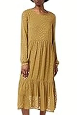Kaffe Damesjurk, lange mouwen, onder de knie, casual, dames, , 32