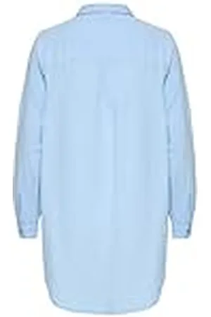 Kaffe Damesshirt met lange mouwen, losse pasvorm, Kanaya, tuniek, dames, , 40