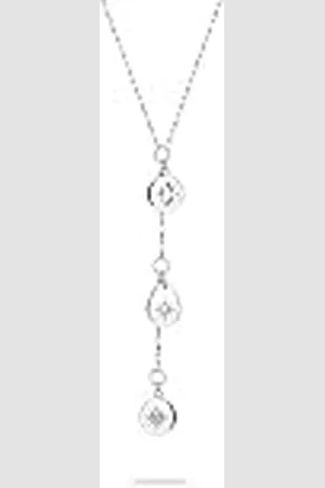 Tamaris Halsketting TJ-0477-N-45 , 45 cm, Roestvrij staal, Glas