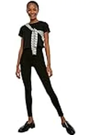 Trendyol Dames lichte hoge taille herstel gebreide kousen leggings, , M