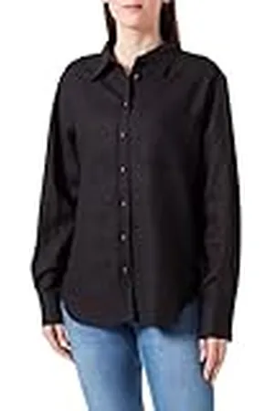 Y.A.S Flaxy Ls Linnen Shirt Noos, , XS