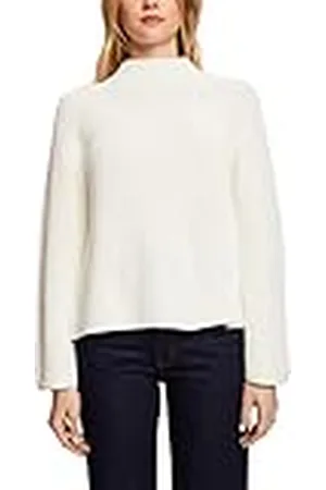 ESPRIT Dames 102EE1I321 pullover, 110/UFF wit, XL