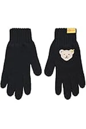 Steiff Klassieke gevoerde handschoenen voor meisjes, - Marineblauw, 32