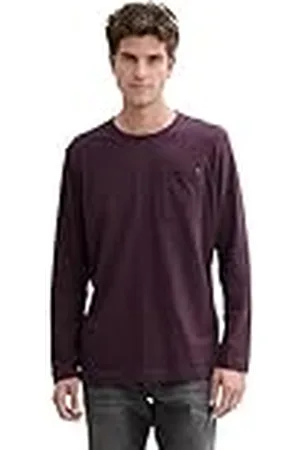 TOM TAILOR T-shirt met lange mouwen voor heren, , S