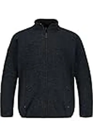 JAY-PI Gebreide fleecejas voor heren, , XL