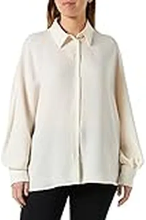 Seidensticker Dames Regular Fit Blouse met lange mouwen, , 48