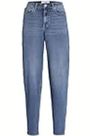JACK & JONES Jxlisbon Mom Hw C4115 Jeans DNM Noos, , 24W x 30L