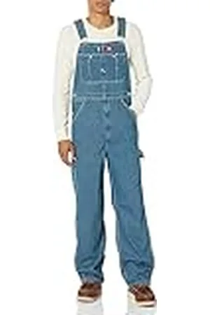 Dickies Indigo Bib overalls voor heren, , 44W / 30L