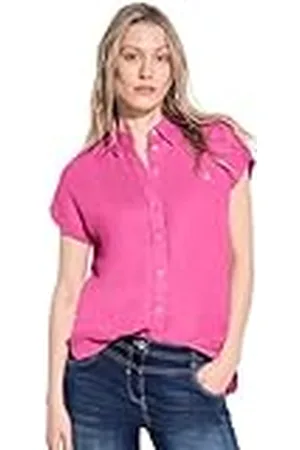 CECIL Dames Linen_Solid Blouse, , XL