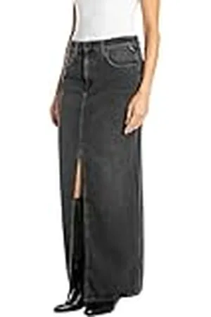 Replay Lange jeansrok voor dames, , 31W