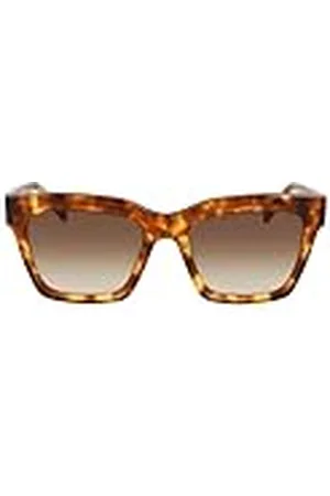 DKNY DK551S zonnebril voor dames, honingschildpad, eenheidsmaat, , one size
