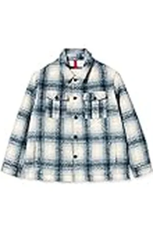 QS by s.Oliver Big Size Herenjas met lange mouwen, Dark Blue Check, XXL