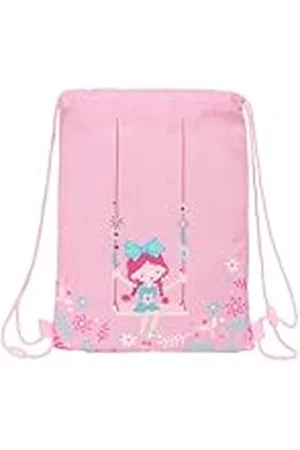 Safta Glowlab Kids Swing, platte kinderrugzak, ideaal voor kinderen van verschillende leeftijden, comfortabel en veelzijdig, kwaliteit en duurzaamheid, 26 x 34 cm, Meerkleurig, M, Casual