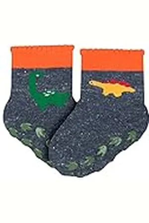 Falke Unisex baby Little Dino B Hp pantoffelsokken, , 62/68 cm