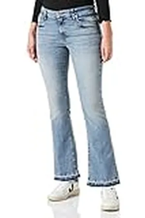 7 for all Mankind Bootcut Tailorless Decade Jeans voor dames, , 27