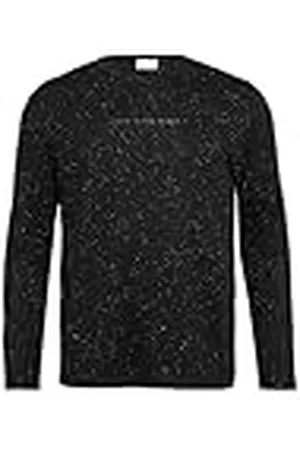 QS by s.Oliver Grote maat longsleeve met logo-print, , 3XL