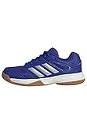 adidas Speedcourt Kids Indoor-sneakers, blauw (Lucid Blue/Silver Met./GUM10, 2.5 UK kinderen), , 35 EU