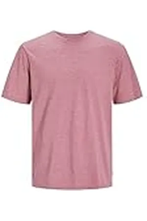 JACK & JONES Heren T-shirt Effen Ronde Hals T-Shirt, , S