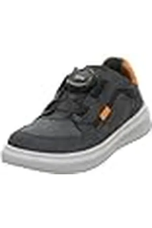 Superfit Cosmo Sneaker, grijs/oranje 2000, 28 EU, , 28 EU Breed