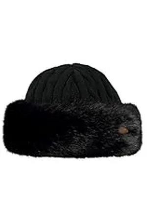 Barts Dames Fur Cable Baskenmuts, , One size