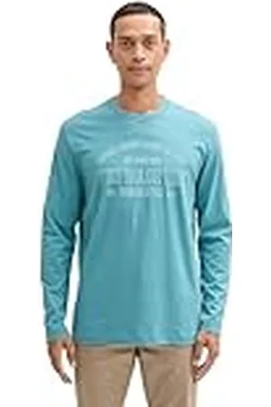 TOM TAILOR Heren T-shirt met lange mouwen, , 3XL
