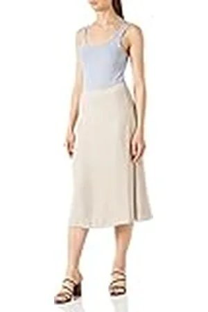 TOM TAILOR Dames Basic midi-rok 1032275, , 46