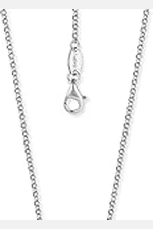 Engelsrufer Damen Halskette Erbskette aus 925er-Sterlingsilber, Stärke 2,1 mm, Länge 50cm, Karabinerverschluss, nickelfrei, ERN-50-E