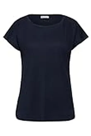 Street one T-shirt met plooien, , 44