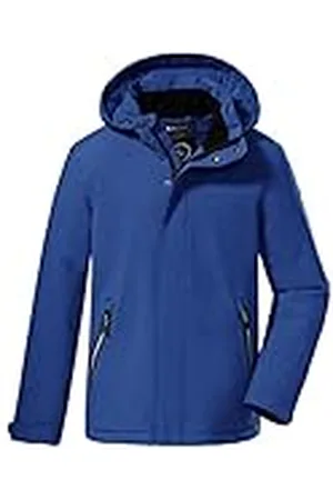 Killtec Jongens Outdoorjack/functioneel jack met capuchon KOW 206 BYS JCKT, blue, 152, 38844-000