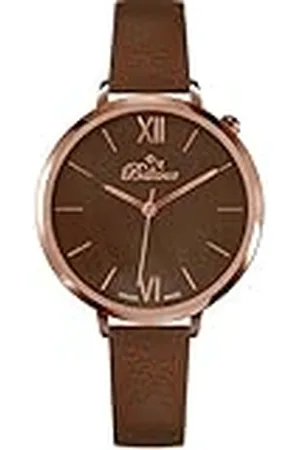 BelleVue Analoog digitaal horloge voor dames, automatisch, met niet-toepasbare armband, S0367543, , Strepen
