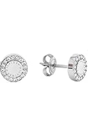 Tommy Hilfiger Sieraden Dames Oorknopjes in Roestvrij Staal Verfraaid met Kristallen - 2780907, Eén maat, Roestvrij staal, Geen edelsteen