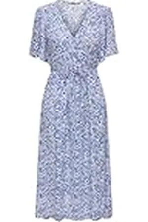 ONLY Onlhalia S/S Midi Dress WVN Noos, , XXS