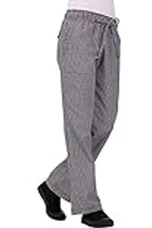 Chef Works Dames chef-broek, Small Check, XX-Large US