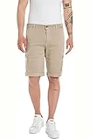 Replay Vannie Cargoshorts voor heren, van stretch denim, , 29W