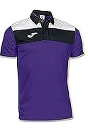 Joma Crew Polo Shirt kinderen -wit-zwart -wit-zwart, 128