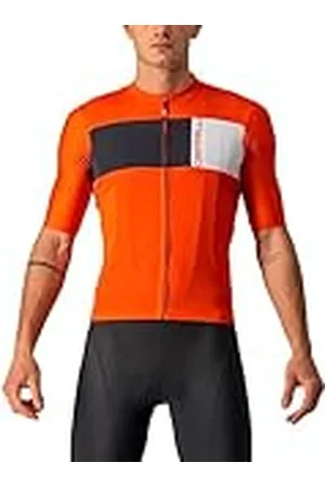 Castelli 4522023-656 PROLOGO 7 Jersey Sweatshirt Heren Vurige rood/licht zwart-ivoorkleurig XS, , XS