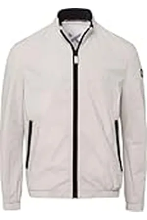 Brax Heren Style Calvin Ultralight Cotton Mix Blouson Lichtgewicht katoenen jas, Bone, S, , S