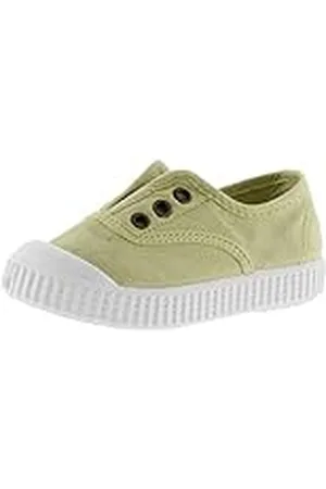 victoria 106627, 1915 Inglesa TINTAA DREC, sneakers van canvas met lage bovenkant van stretch, avocado, 32 EU, avocado, 32 EU
