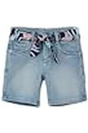 QS by s.Oliver Junior Jeans bermuda met ceintuur, , 116 cm