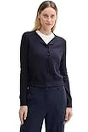 TOM TAILOR Cardigan gebreide jas voor dames, , M