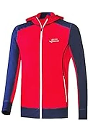 Black Crevice Merino Herenjack Met Capuchon, Hoogwaardige Jas Van 70% Merinowol en 30% Polyester, Temperatuurregulerende Hoodie, Mulesingvrij, Steel Blue