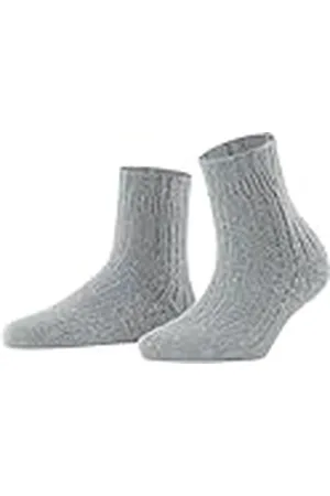 Falke Dames Sokken Bedsock Rib W Hp wol kasjmier dik gedessineerd 1 paar, , 35-38