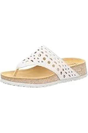 Think! Dames KOAK_3-000746 chroomvrij gelooide duurzame teenslippers, , 37 EU, , 37 EU