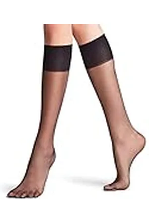 Falke Dames Kniekousen Shelina 12 DEN W Kh ultra transparent eenkleurig 1 paar, , 35-38