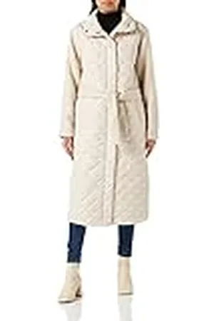 Kaffe Kamelda Quilted Coat Damesjas, , 32