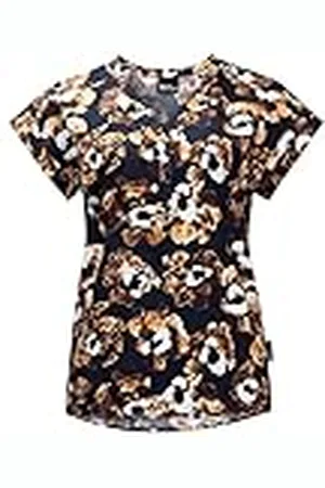 Jack Wolfskin Bloem T-shirt, nachtblauw, XXL dames, NACHT BLAUW, XXL
