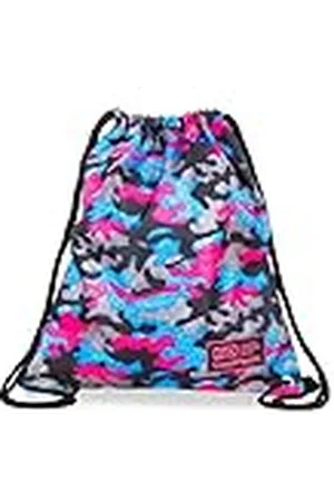 Coolpack Sprint Line Camo Fusion Sporttas met trekkoord, uniseks, kinderen, eenheidsmaat, Meerkleurig, Eén maat