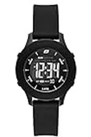 Skechers Horloge voor dames, Digitaal uurwerk met siliconen, polyurethaan, lederen of roestvrij stalen band, ,37MM